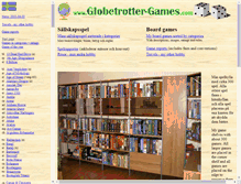 Tablet Screenshot of globetrotter-games.com